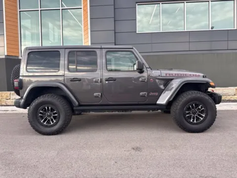 Photos of 2025 Jeep Wrangler Rubicon X for sale in Platte City, MO at Airport Chrysler Dodge Jeep Ram
