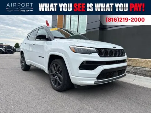 White 2025 Jeep Compass Limited for sale in Platte City, MO