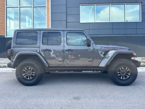 Photos of 2025 Jeep Wrangler Rubicon X for sale in Platte City, MO at Airport Chrysler Dodge Jeep Ram