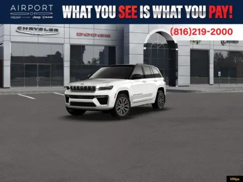 White 2026 Jeep Grand Cherokee Summit for sale in Platte City, MO