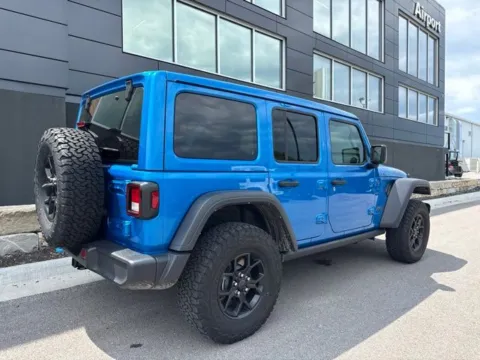 Another view of 2024 Jeep Wrangler Willys 4xe for sale in Platte City, MO at Airport Chrysler Dodge Jeep Ram