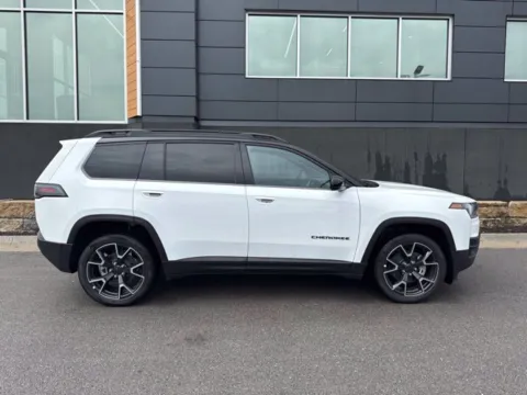 Photos of 2026 Jeep Cherokee Overland for sale in Platte City, MO at Airport Chrysler Dodge Jeep Ram