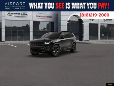 Black 2026 Jeep Cherokee Overland for sale in Platte City, MO