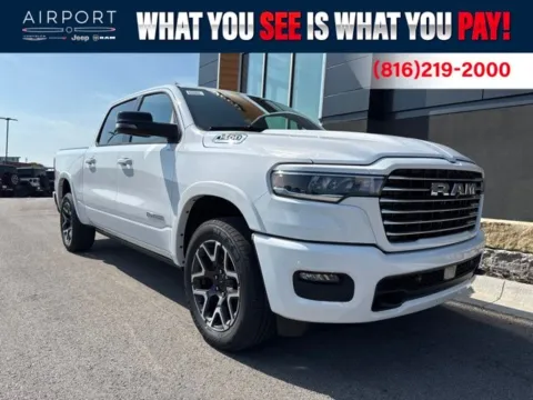 White 2027 Ram 1500 Laramie for sale in Platte City, MO