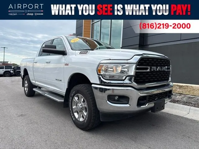 Used 2022 RAM Ram 2500 Pickup Big Horn with VIN 3C6UR5DJ8NG209858 for sale in Kansas City