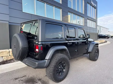 Another view of 2021 Jeep Wrangler Unlimited Sport S for sale in Platte City, MO at Airport Chrysler Dodge Jeep Ram