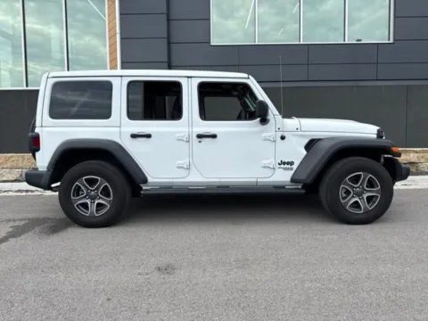 Photos of 2021 Jeep Wrangler Unlimited Sport S for sale in Platte City, MO at Airport Chrysler Dodge Jeep Ram