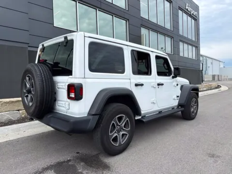 Another view of 2021 Jeep Wrangler Unlimited Sport S for sale in Platte City, MO at Airport Chrysler Dodge Jeep Ram