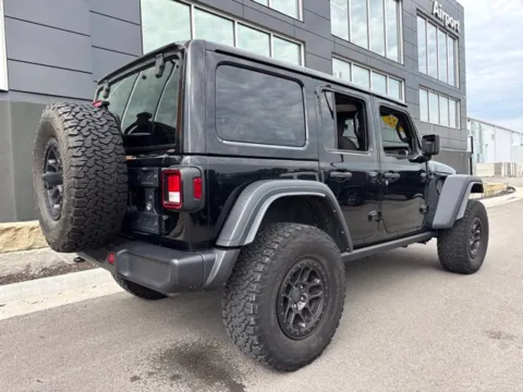 Another view of 2022 Jeep Wrangler Unlimited High Tide for sale in Platte City, MO at Airport Chrysler Dodge Jeep Ram
