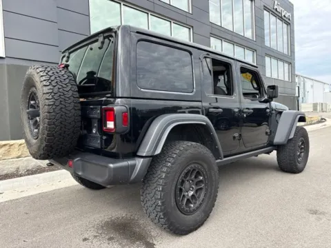 Another view of 2022 Jeep Wrangler Unlimited High Tide for sale in Platte City, MO at Airport Chrysler Dodge Jeep Ram