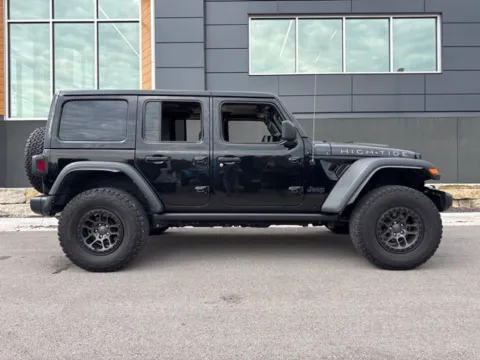 Photos of 2022 Jeep Wrangler Unlimited High Tide for sale in Platte City, MO at Airport Chrysler Dodge Jeep Ram