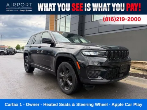 Black 2024 Jeep Grand Cherokee Altitude for sale in Platte City, MO