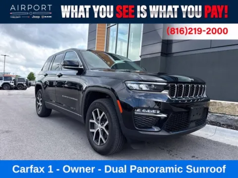 Black 2023 Jeep Grand Cherokee Limited for sale in Platte City, MO