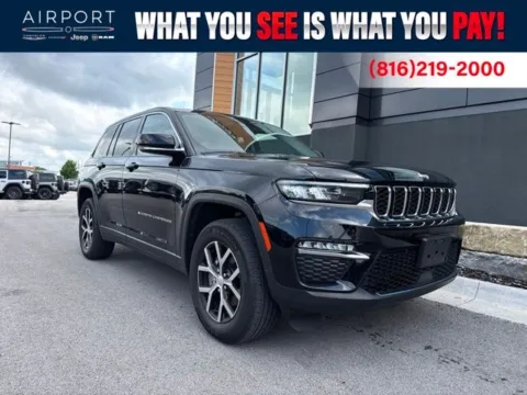 Black 2023 Jeep Grand Cherokee Limited for sale in Platte City, MO