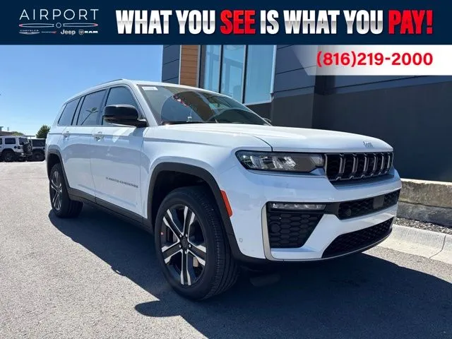White 2027 Jeep Grand Cherokee L Limited for sale in Platte City, MO