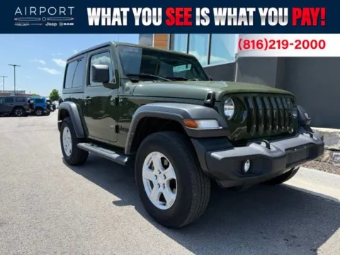 Green 2022 Jeep Wrangler Sport S for sale in Platte City, MO