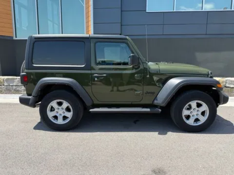 Photos of 2022 Jeep Wrangler Sport S for sale in Platte City, MO at Airport Chrysler Dodge Jeep Ram