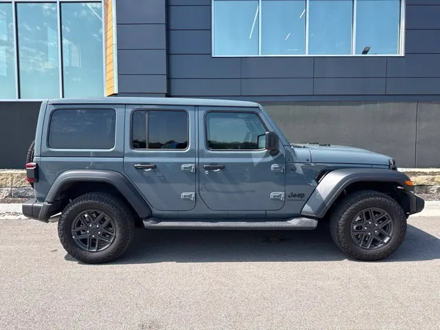 Used 2024 Jeep Wrangler 4-Door Sport S with VIN 1C4PJXDG9RW353441 for sale in Kansas City
