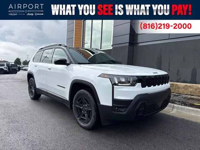 White 2026 Jeep Cherokee Limited for sale in Platte City, MO