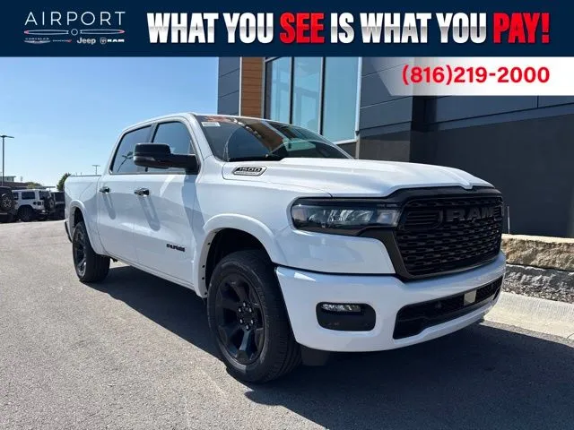 White 2027 Ram 1500 Big Horn/Lone Star for sale in Platte City, MO