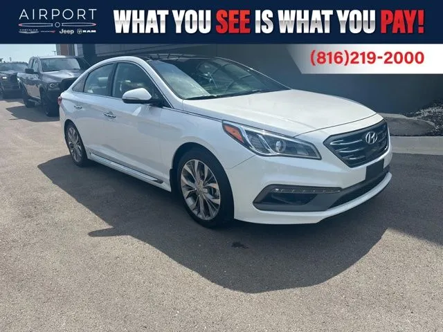 Used 2017 Hyundai Sonata Limited with VIN 5NPE34AB8HH498368 for sale in Kansas City