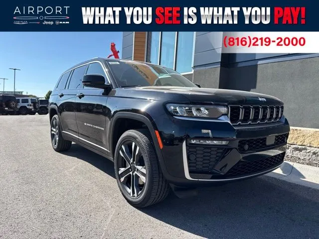 Black 2027 Jeep Grand Cherokee L Limited for sale in Platte City, MO