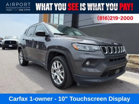 Gray 2024 Jeep Compass Latitude Lux for sale in Platte City, MO