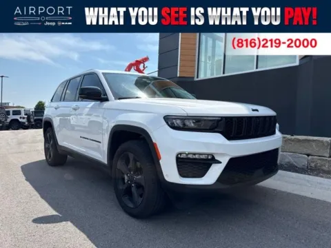 White 2023 Jeep Grand Cherokee Limited for sale in Platte City, MO