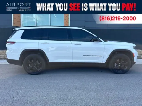 White 2023 Jeep Grand Cherokee L Altitude X for sale in Platte City, MO