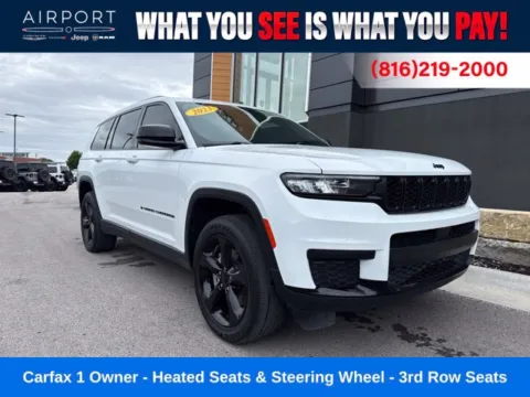 White 2023 Jeep Grand Cherokee L Altitude X for sale in Platte City, MO
