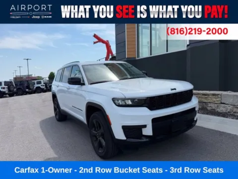 White 2023 Jeep Grand Cherokee L Altitude X for sale in Platte City, MO