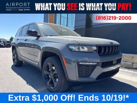 Gray 2027 Jeep Grand Cherokee Limited for sale in Platte City, MO