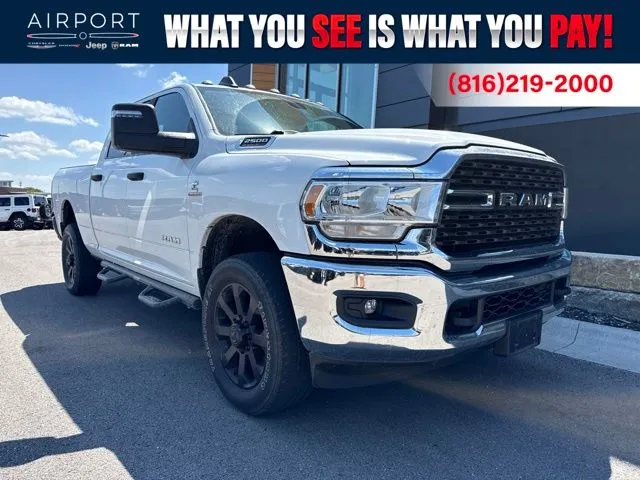 Used 2023 RAM Ram 2500 Pickup Big Horn with VIN 3C6UR5DL9PG568057 for sale in Kansas City