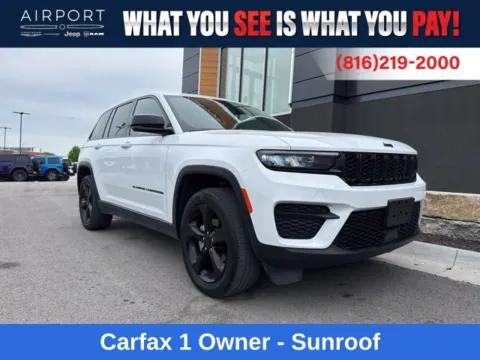 White 2023 Jeep Grand Cherokee Altitude X for sale in Platte City, MO