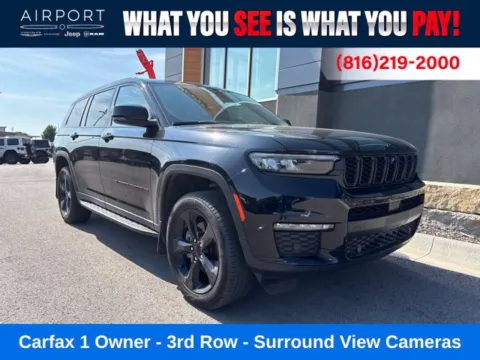 Black 2025 Jeep Grand Cherokee L Limited for sale in Platte City, MO