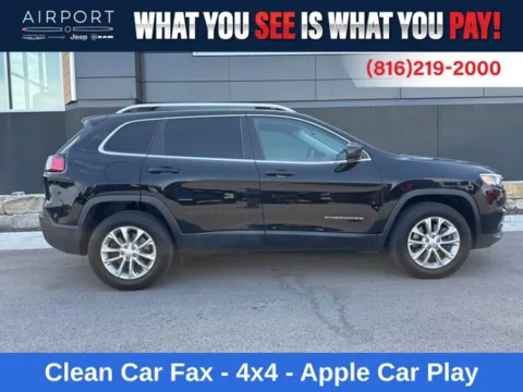 Black 2019 Jeep Cherokee Latitude for sale in Platte City, MO