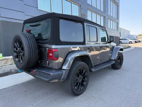Another view of 2024 Jeep Wrangler Sahara 4xe for sale in Platte City, MO at Airport Chrysler Dodge Jeep Ram
