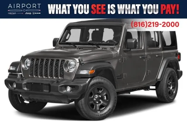 Gray 2027 Jeep Wrangler Sport for sale in Platte City, MO
