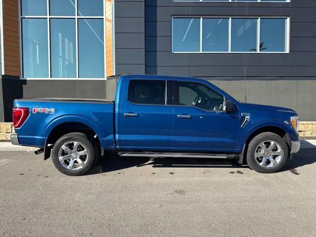 Used 2022 Ford F-150 XLT with VIN 1FTFW1E87NKF23377 for sale in Kansas City