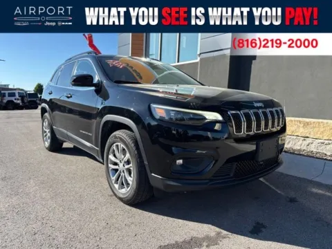 Black 2022 Jeep Cherokee Latitude Lux for sale in Platte City, MO