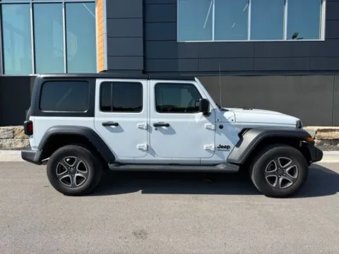 Photos of 2022 Jeep Wrangler Unlimited Sport S for sale in Platte City, MO at Airport Chrysler Dodge Jeep Ram