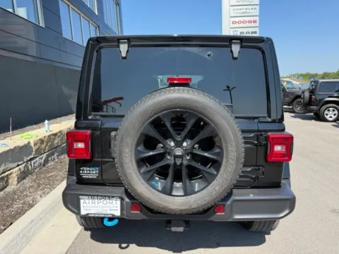 More photos of 2023 Jeep Wrangler Sahara 4xe at Airport Chrysler Dodge Jeep Ram, MO
