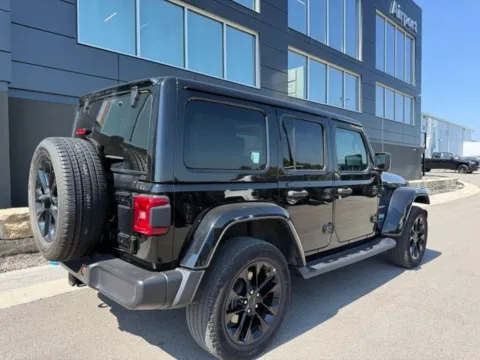 Another view of 2023 Jeep Wrangler Sahara 4xe for sale in Platte City, MO at Airport Chrysler Dodge Jeep Ram