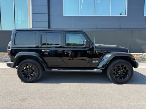 Photos of 2023 Jeep Wrangler Sahara 4xe for sale in Platte City, MO at Airport Chrysler Dodge Jeep Ram