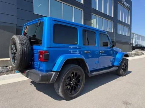 Another view of 2023 Jeep Wrangler Sahara 4xe for sale in Platte City, MO at Airport Chrysler Dodge Jeep Ram