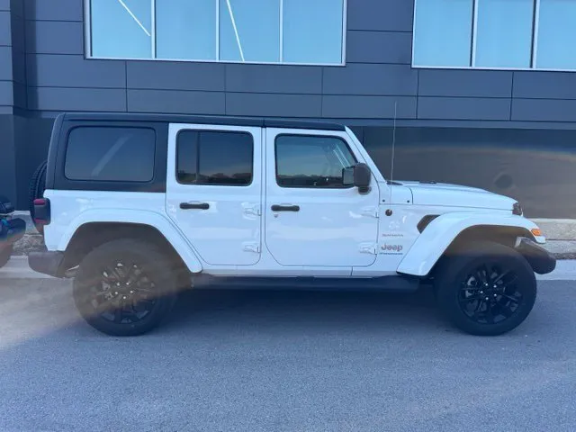 Used 2023 Jeep Wrangler 4xe Sahara 4XE with VIN 1C4JJXP69PW599508 for sale in Kansas City