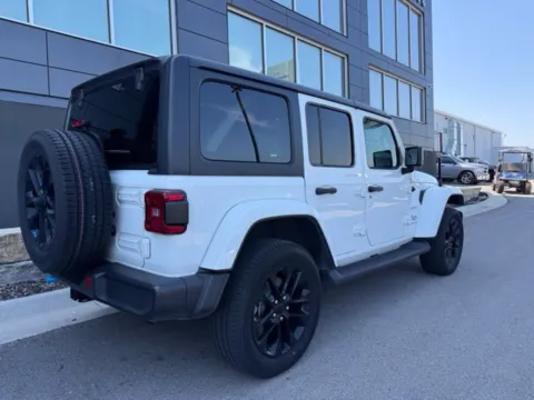 Another view of 2023 Jeep Wrangler Sahara 4xe for sale in Platte City, MO at Airport Chrysler Dodge Jeep Ram