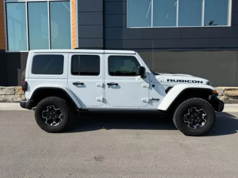 Photos of 2023 Jeep Wrangler Rubicon 4xe for sale in Platte City, MO at Airport Chrysler Dodge Jeep Ram