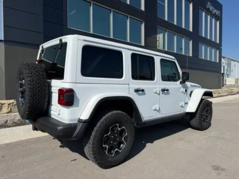 Another view of 2023 Jeep Wrangler Rubicon 4xe for sale in Platte City, MO at Airport Chrysler Dodge Jeep Ram