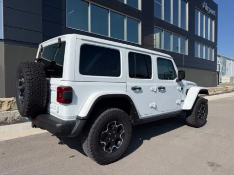 Another view of 2023 Jeep Wrangler Rubicon 4xe for sale in Platte City, MO at Airport Chrysler Dodge Jeep Ram